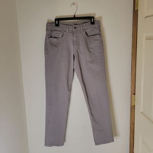 Bonobos Men's Grey Denim Athletic Pants - Size (32X32) - Excellent Condition
